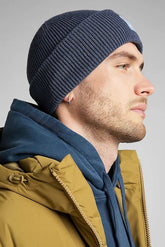 Lee Beanie Męska Czapka Zimowa Logo Parry Blue LP514766 112320590